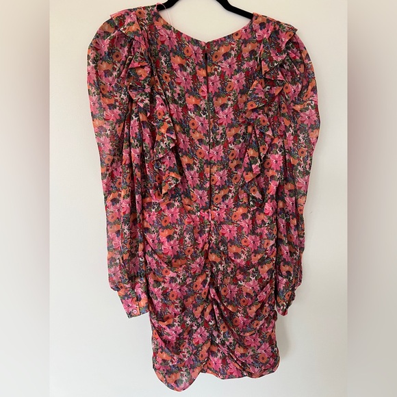 Floral Ruffle Dress - Picture 2 of 4